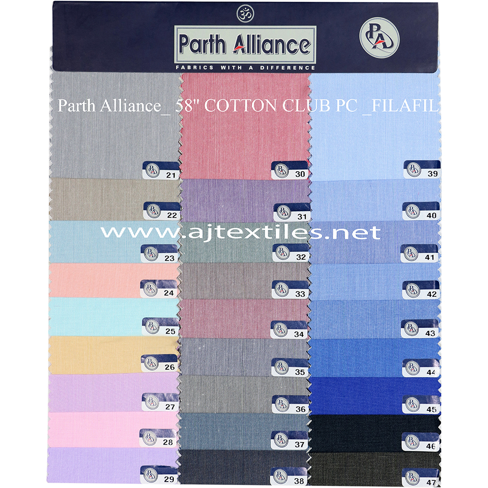 Medium Filafil Shirting Fabric