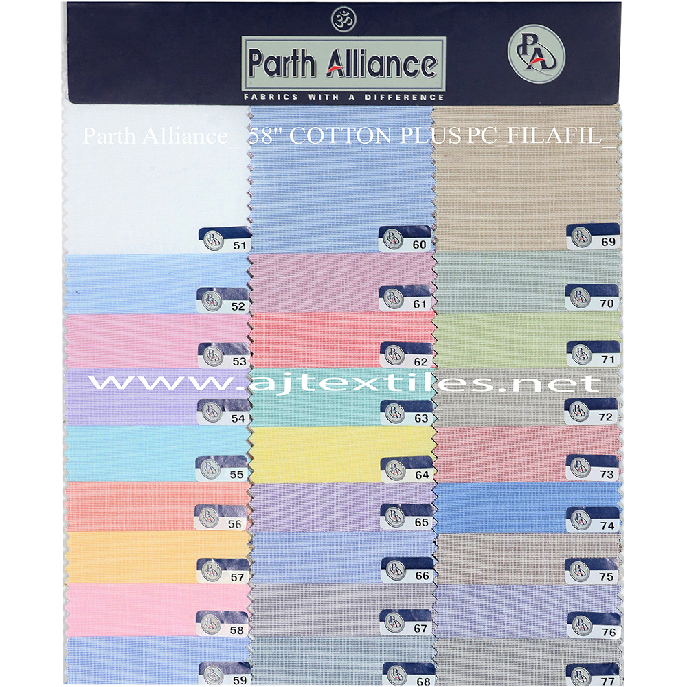 Light Filafil Shirting Fabric