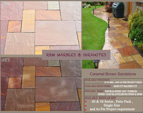 बलुआ पत्थर कारमेल ब्राउन