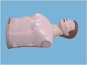 सीपीआर प्रशिक्षण मानवाकृति जिसमें लाइट संकेतक (एच/बी) है