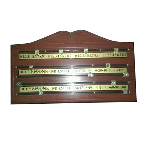 बिलियर्ड स्कोरबोर्ड