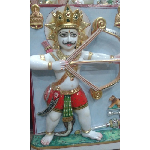 White Marble God Jain Statue