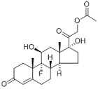 फ्लूड्रोकोर्टिसोन एसीटेट C21H29Fo5