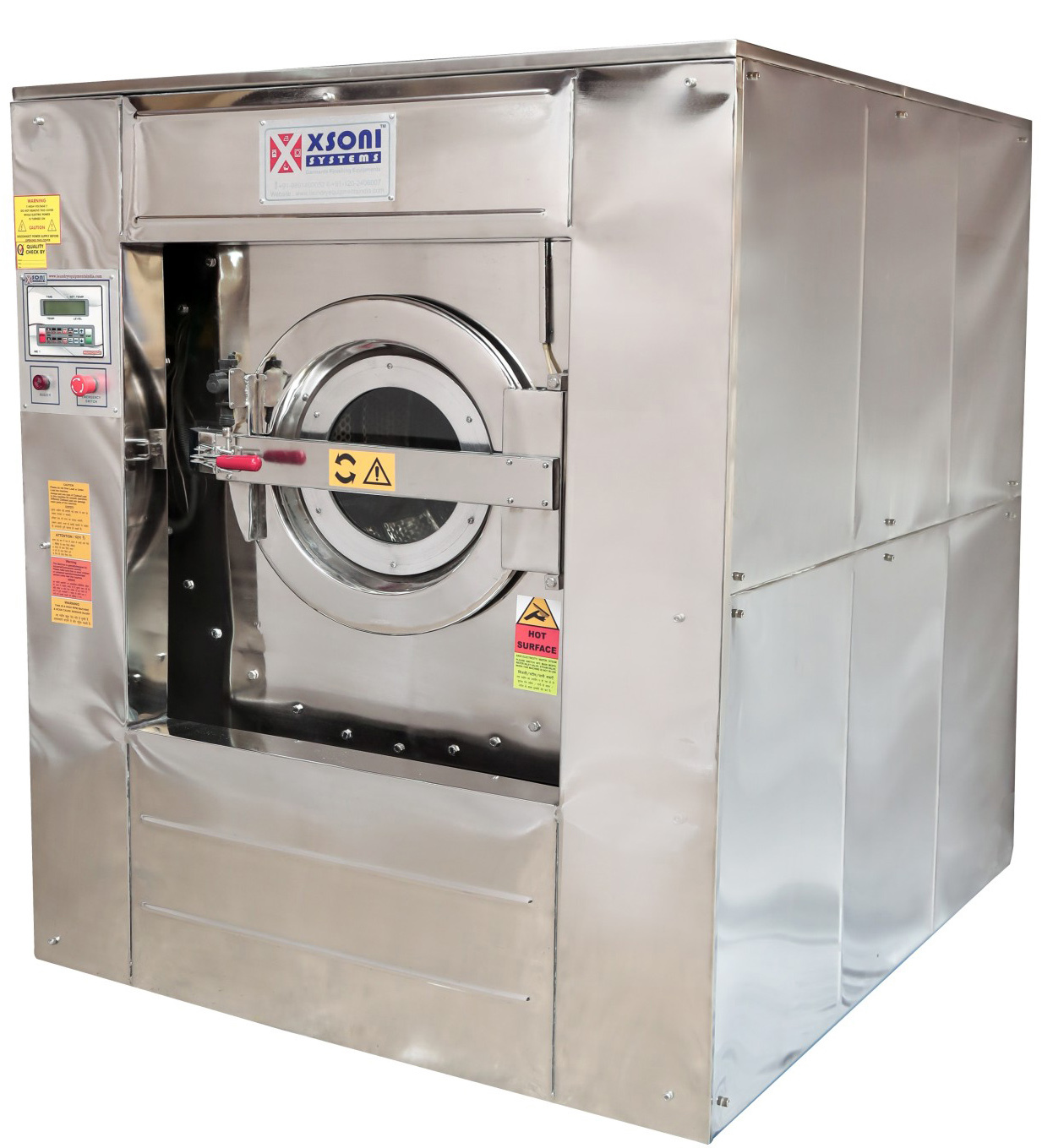 Washer Extractor, High Spin, Soft Mount
