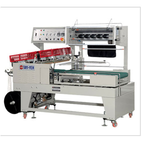 Fully Automatic L Type Sealing & Shrink Machine - Color: Grey