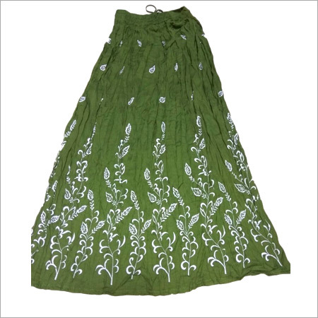 जयपुरी टियर वाले स्कर्ट