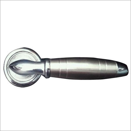 Locker Handles - Stainless Steel, 100mm Length x 40mm Width x 5mm Thickness | Silver Finish, Easy Screw-on Installation