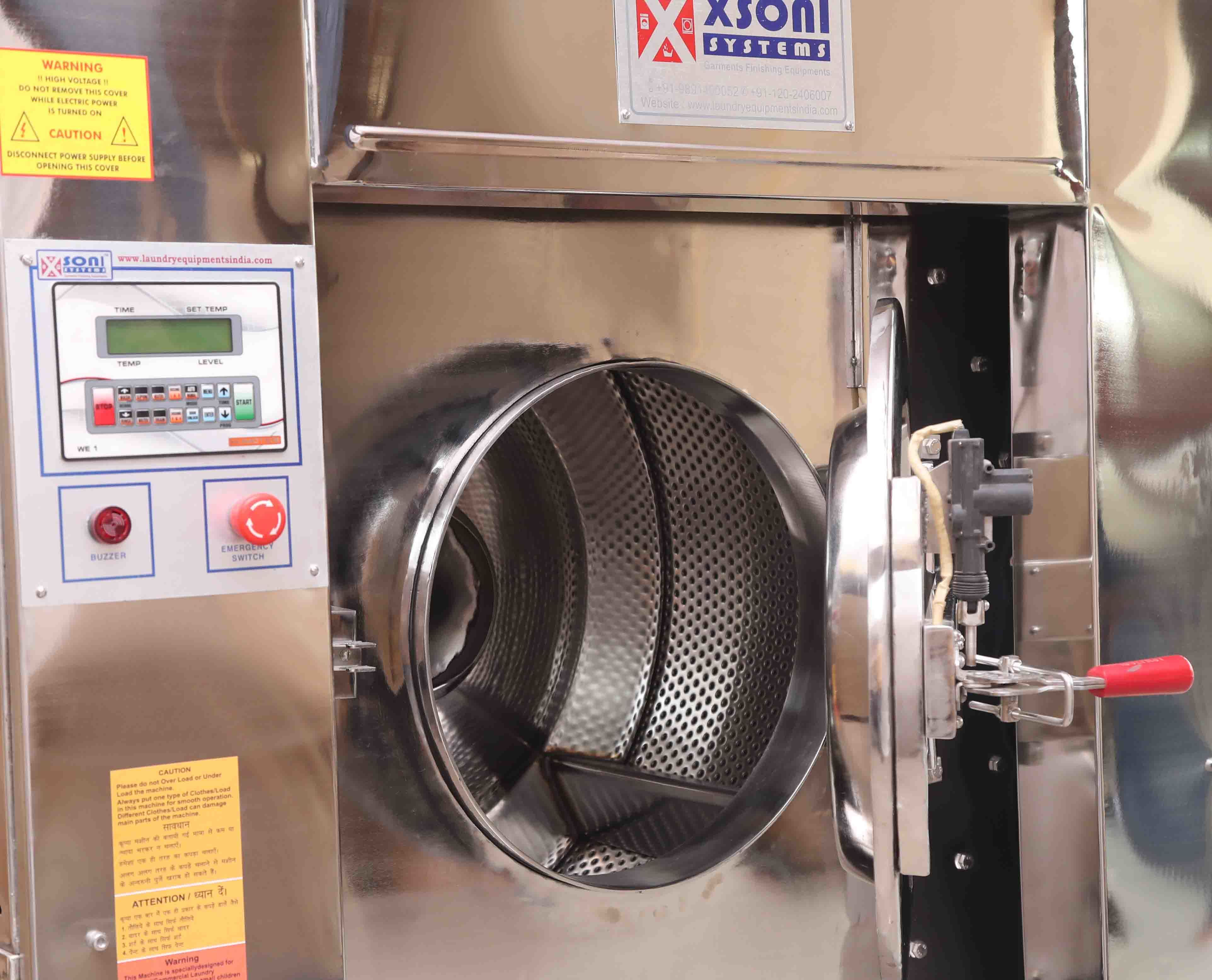 Washer Extractor, High Spin, Soft Mount