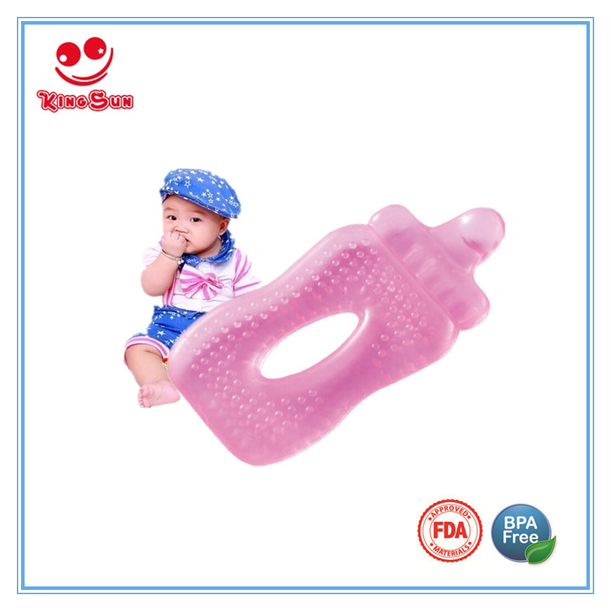 Double Color Or Customized Water Filled Teether