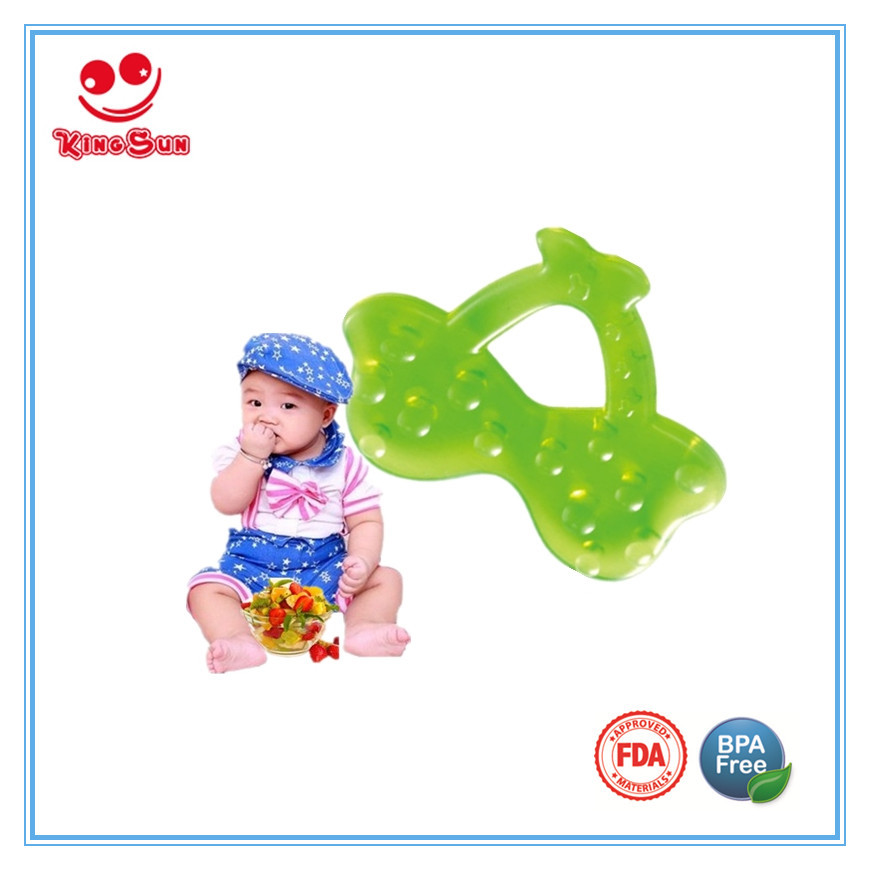 Double Color Or Customized Water Filled Teether