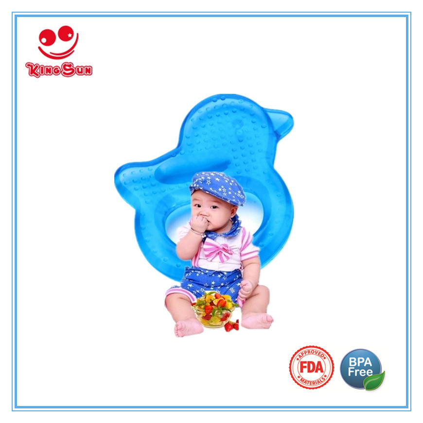 Double Color Or Customized Water Filled Teether