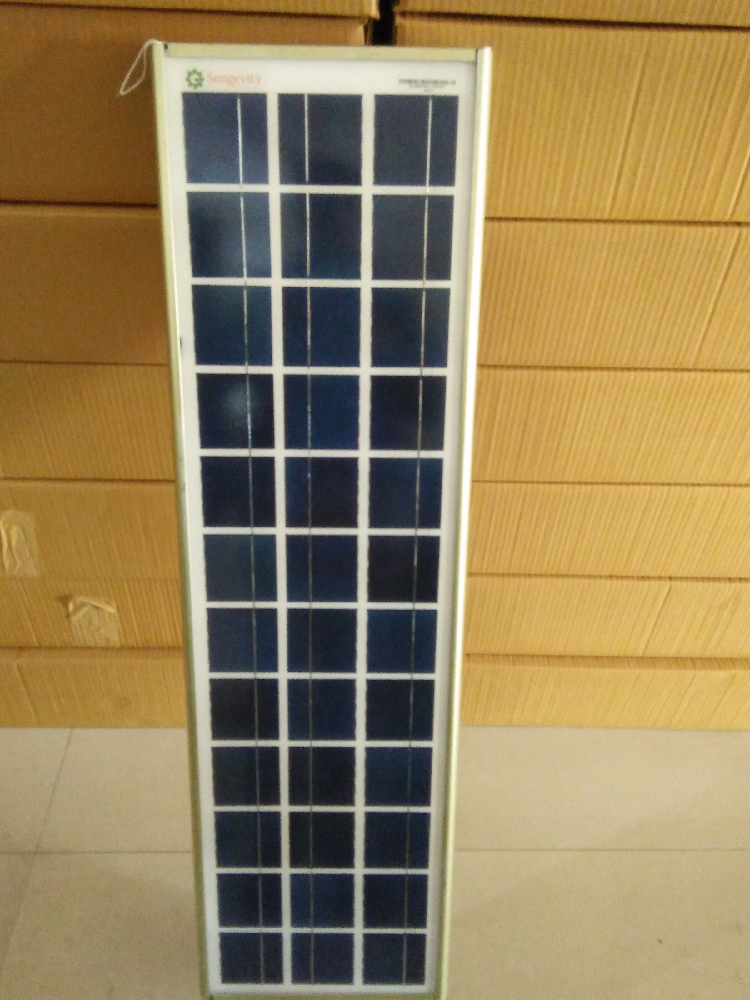 Integrated Solar Street Light - Aluminum, 1500mm, Gray | Bright Light, Easy Install, Energy Efficient, Ip65, 1000-3000 Lumens