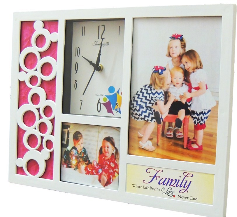 Photo Frame Wall Clock