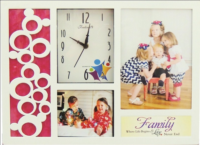 Photo Frame Wall Clock