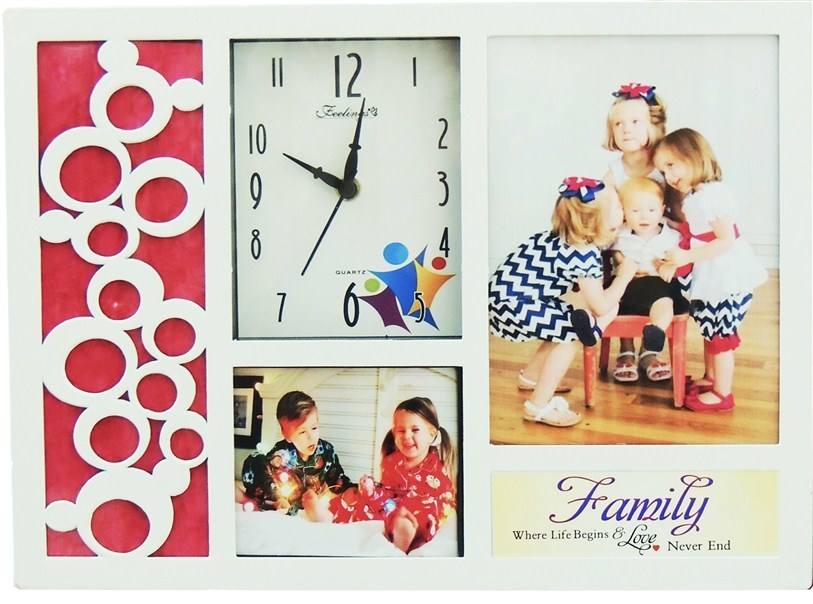 Photo Frame Wall Clock