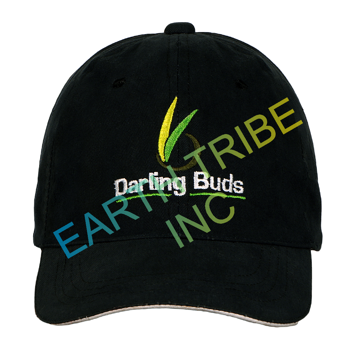 Printed Caps - Cotton Blend, Black | Available In Multiple Colors And Options, Moq: 100 Pcs Plain & 500 Pcs With Logo Printing