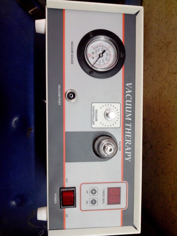White Vacuum Therapy Unit