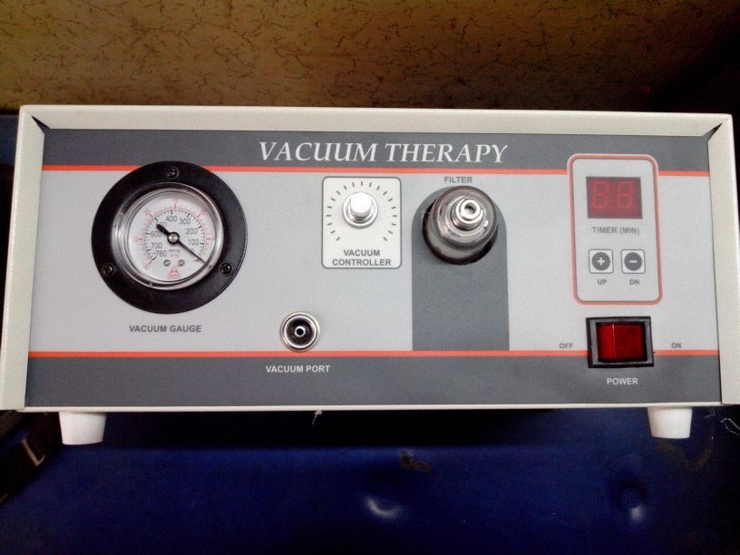 White Vacuum Therapy Unit