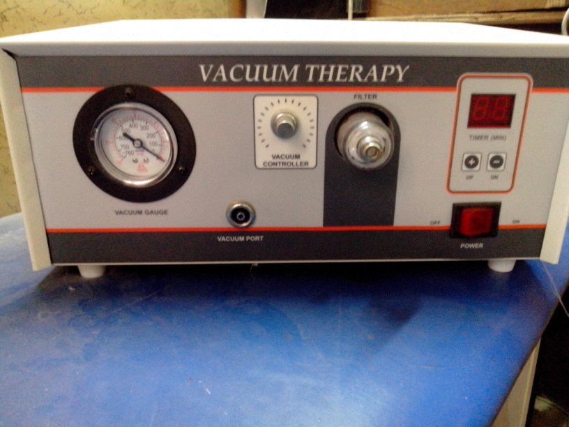 White Vacuum Therapy Unit