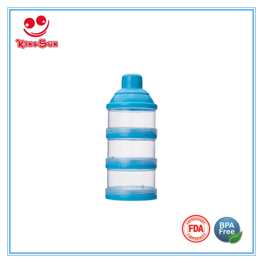 3 Layers Baby Milk Powder Dispenser - Food Grade Ppo, Transparent Design | Multi-functional, Eco-friendly, Bpa Free, Customizable Colors