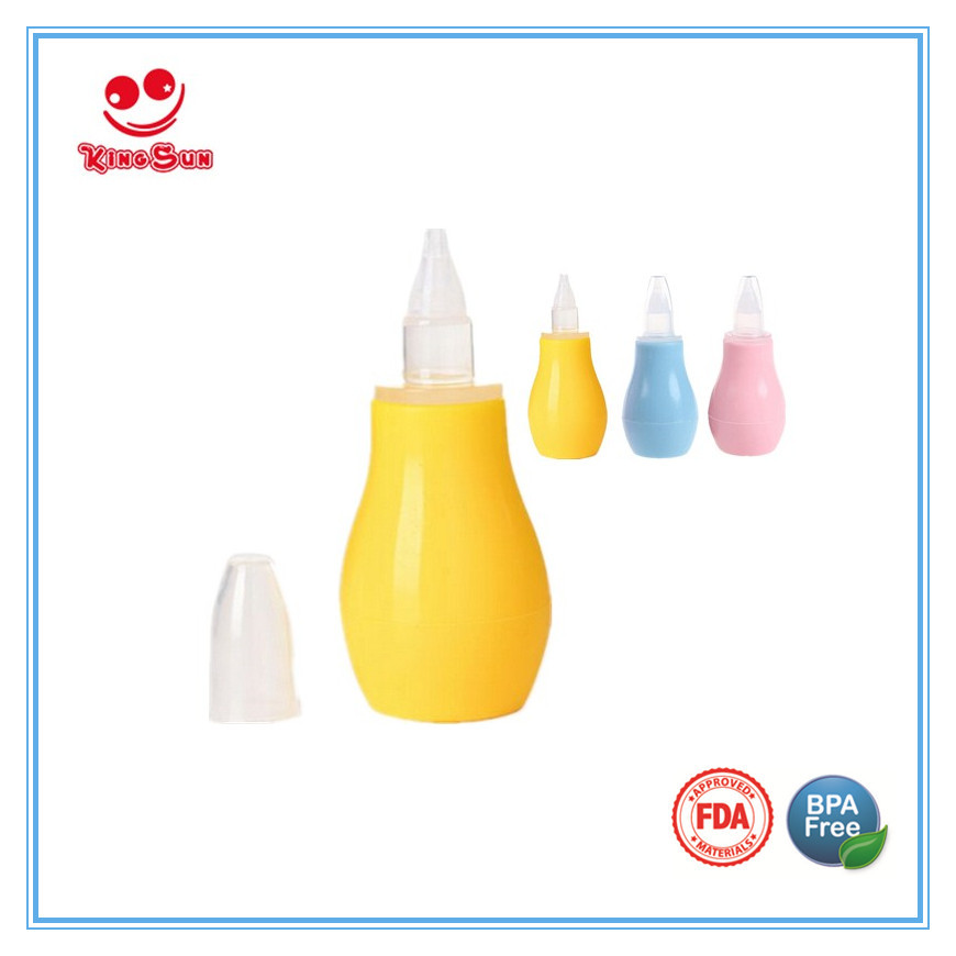 Customized Infant Nose Cleaner Safety Silicone Nasal Aspirato