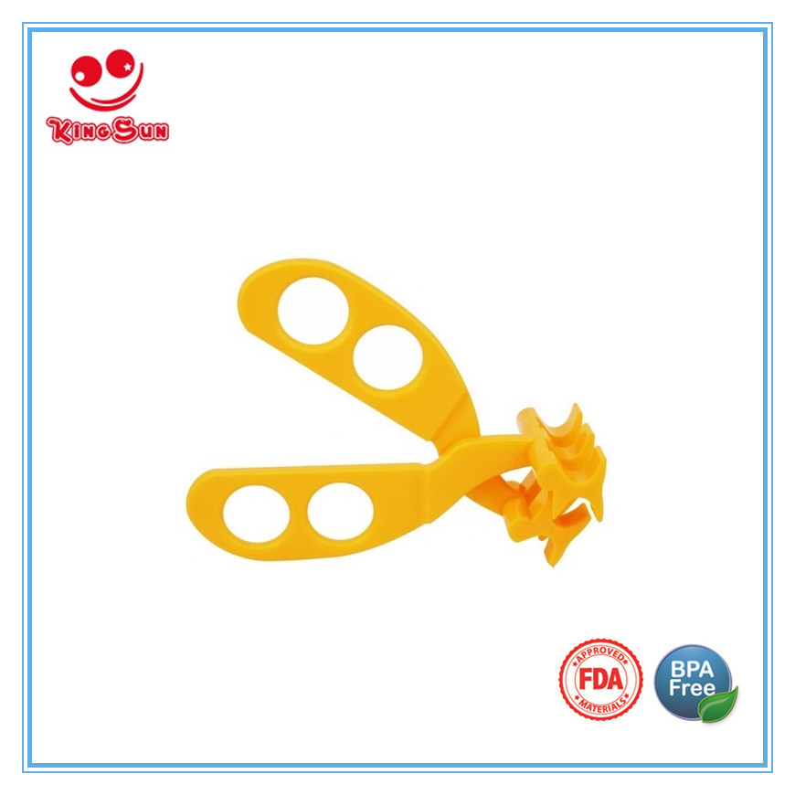 Pink New Designs Baby Food Scissors