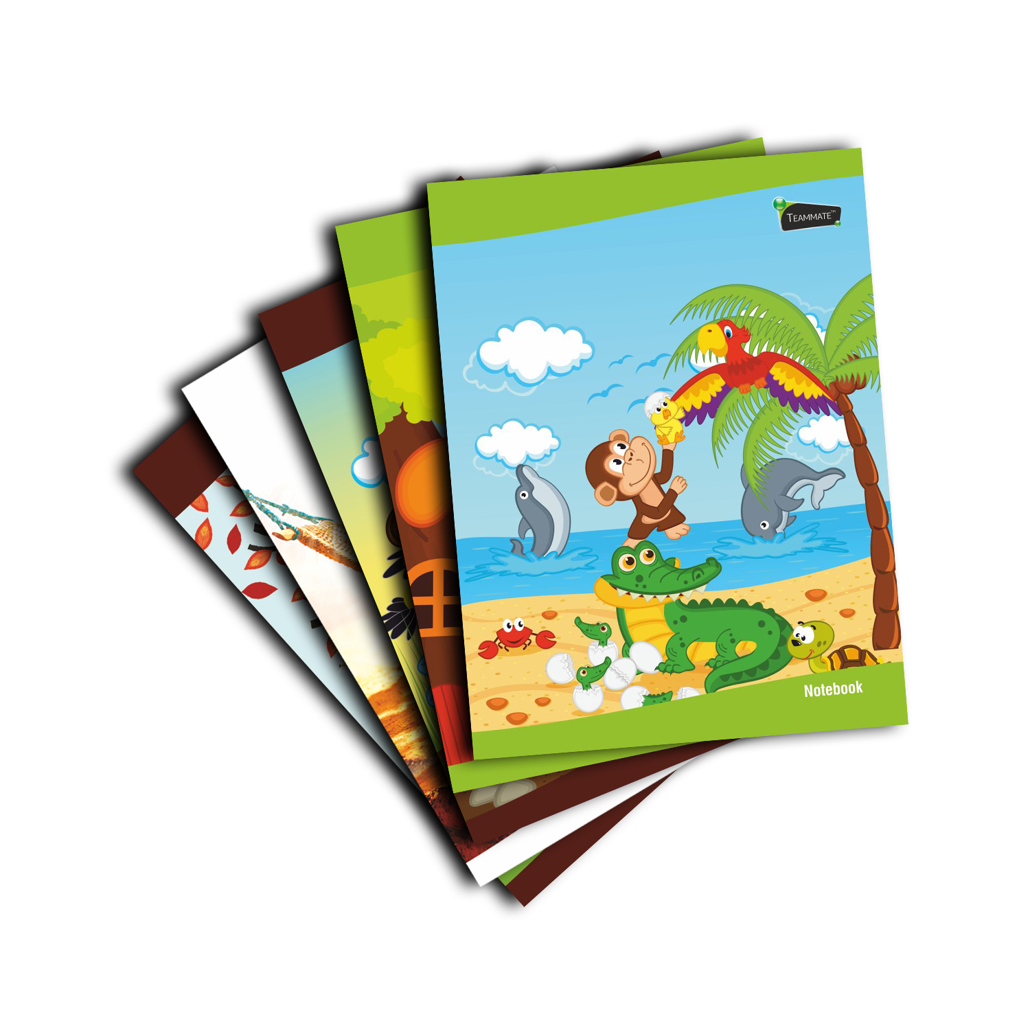 Kids Special School Notebook - High Quality Paper, 24x18 Cms | Soft Binding, Attractive Cartoon Designs, Designed For Young Kids