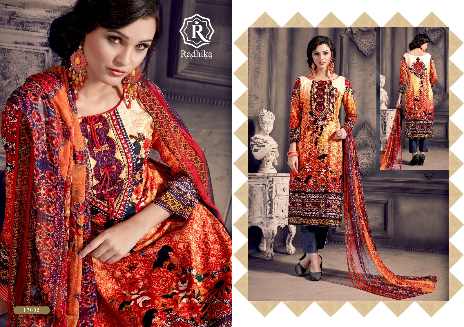 Camric Cotton Print Suits