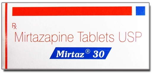 Mirtaz Mirtazapine Tablets - 15 Mg Strength, 10 Tablets Per Strip | Effective Depression Treatment, Mood Regulation
