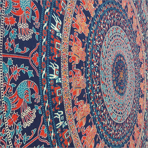 जयपुरी मंडला बिस्तर चादर डिज़ाइन