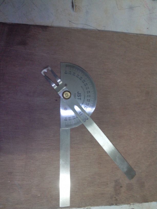 Steel Goniometer 180 Degree