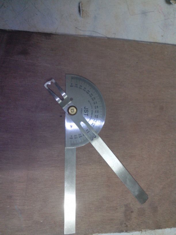 Steel Goniometer 180 Degree