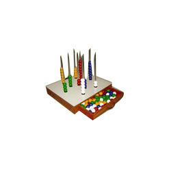 Steel Counting And Colour Sorting Beads Set