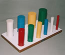 Pvc Round Peg Board