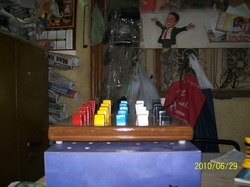 Wood Graded Square Peg Board