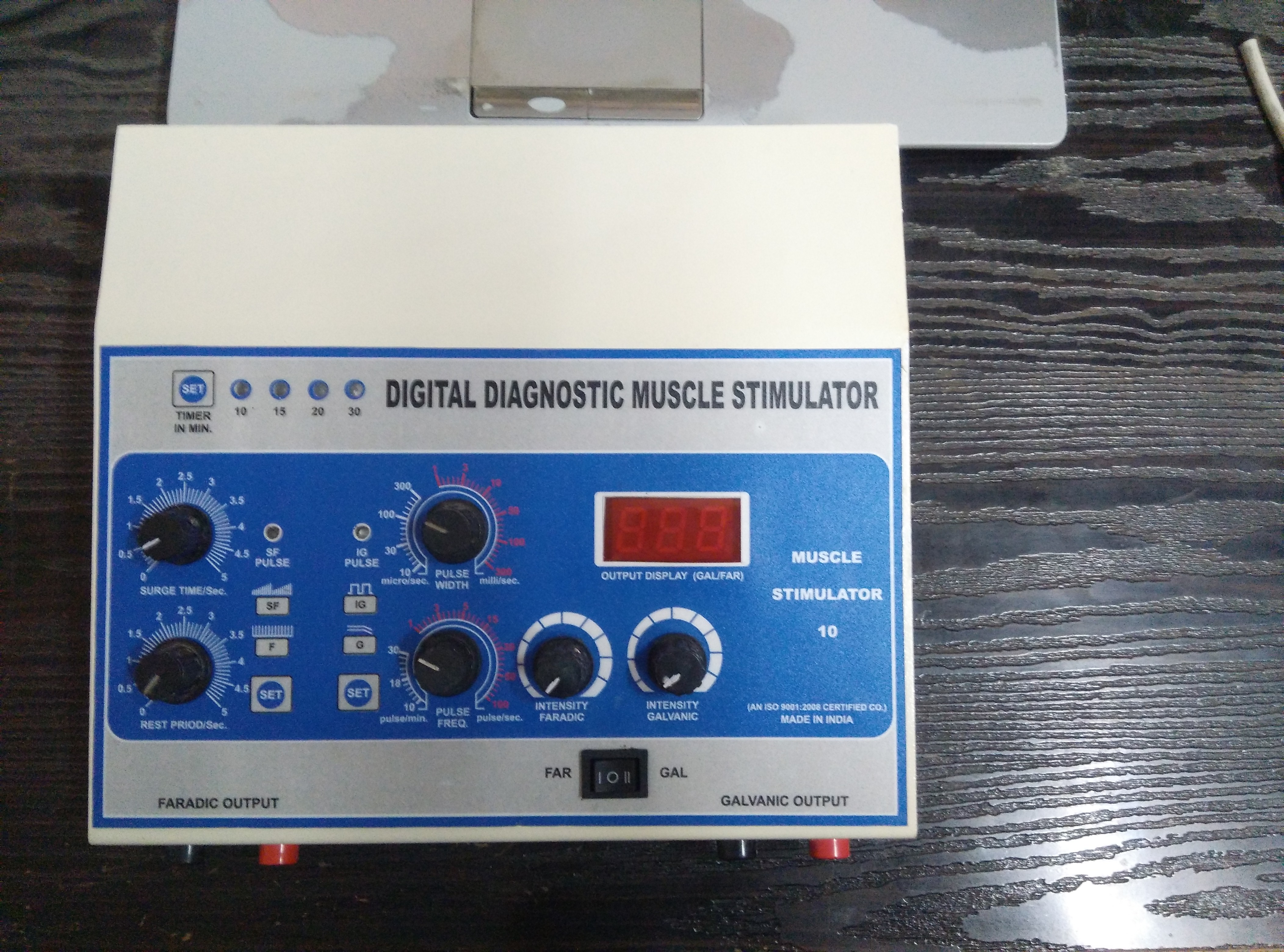 Muscle Stimulator Dual Channel Deluxe Model Age Group: Elders
