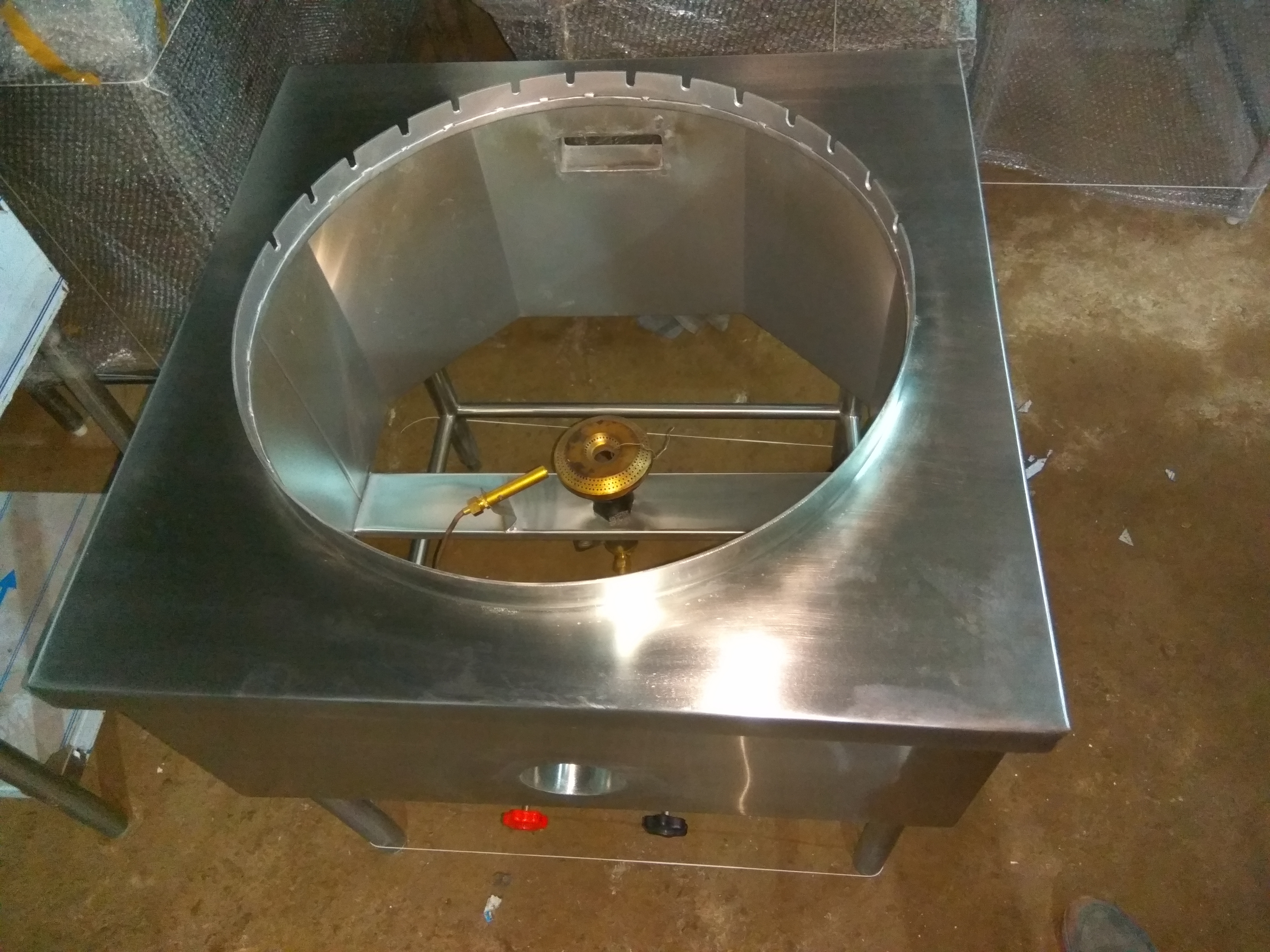 Shellow Frayer - Stainless Steel, Energy Efficient Gas Burner For Hotels | Quick Cooking, Rugged & Portable Design