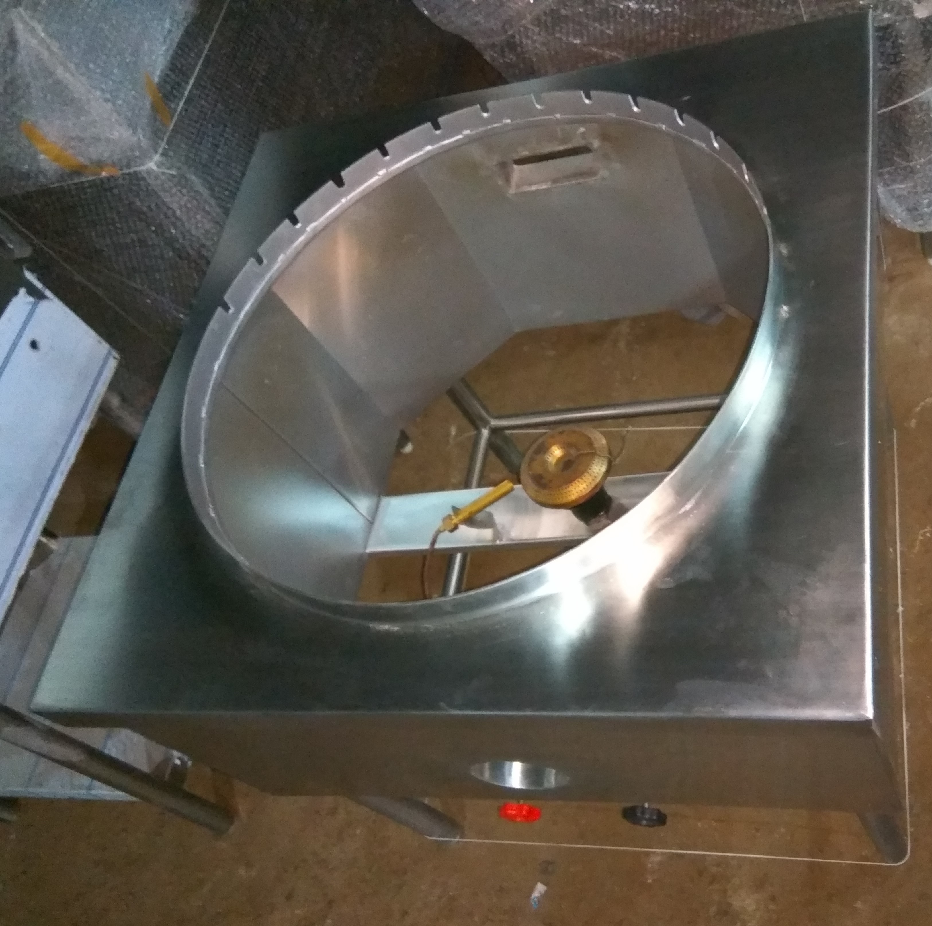 Shellow Frayer - Stainless Steel, Energy Efficient Gas Burner For Hotels | Quick Cooking, Rugged & Portable Design