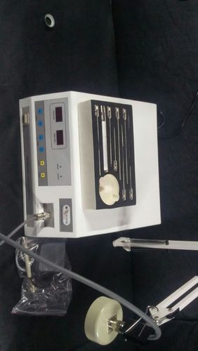 Microwave Diathermy - 2450mhz Frequency, Adjustable Power 0-100w | Portable Steel Device For Adults, Children, And Infants, Lcd Display, Digital Technology For Effective Physiotherapy Treatment