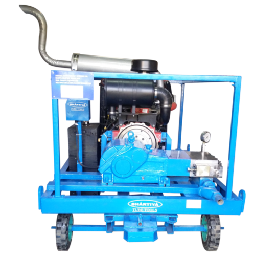High Pressure Water Jetting Machine - Color: Blue