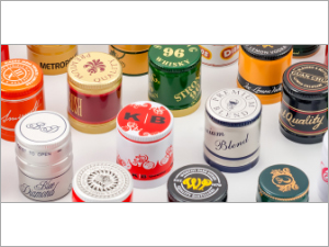 Dry Offset Printed Caps