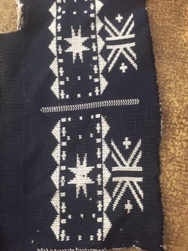 ब्लू होज़री फैब्रिक