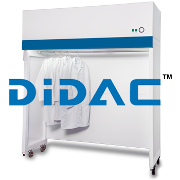 Garment Storage Cabinet - 48" Wide x 24" Deep x 60" High | Steel HEPA Filter, 100 CFM Airflow, 55 dBA Noise Level