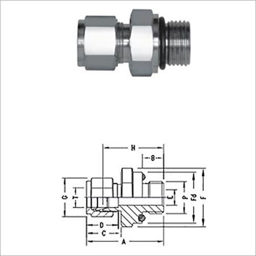 O Seal पुरुष कनेक्टर