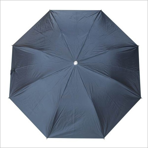 दो फोल्ड काले छाते