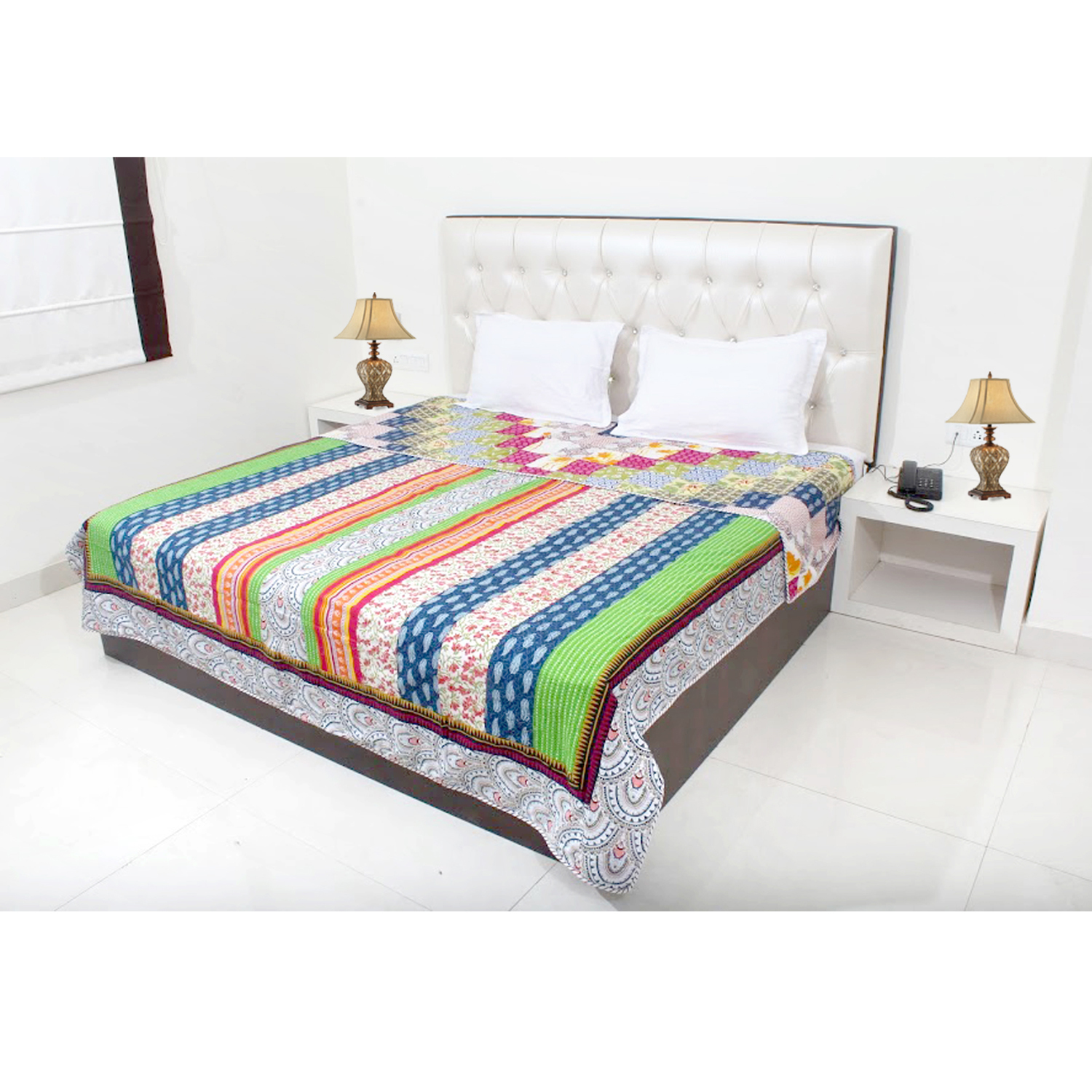 100% Cotton Double Bed Quilt