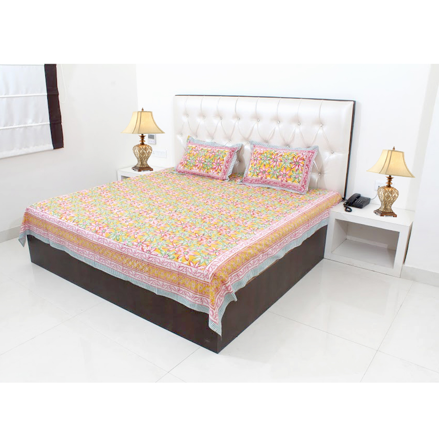 Warm Colors Cotton Bed Sheets
