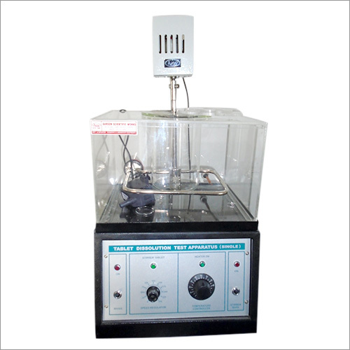 Tablet Dissolution Test Apparatus - Glass & Stainless Steel Design, 1.5W Power, 220V Voltage