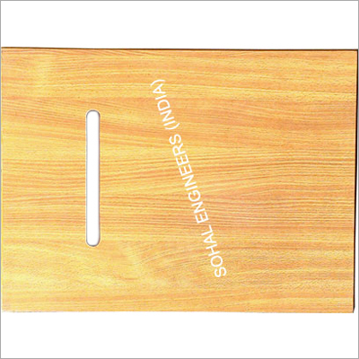 Overlock Sewing Machine Table Top - Wooden Material, 600mm x 300mm x 19mm Dimensions, Wooden Color, 1 Month Warranty