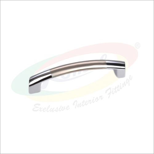 Kitchen Handle - Zinc Alloy, 96MM-224MM , Antique Dual Tone Matt Chrome & Black, Superior Durability & Corrosion Resistance, Elegant Design
